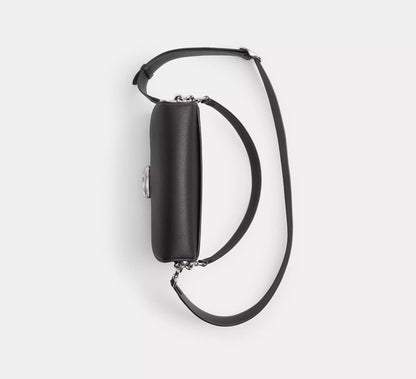 Sac Coach Tabby 26 Argenté/Noir