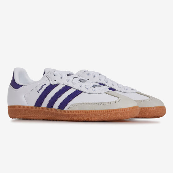 Adidas Samba Blanc/Violet