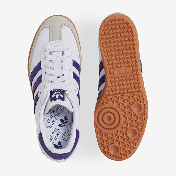 Adidas Samba Blanc/Violet