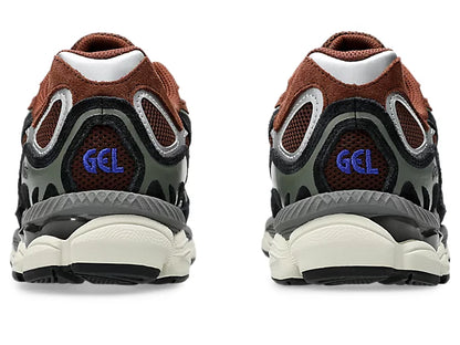 ASICS GEL-NYC BRUN ROUGEATRE/NOIR