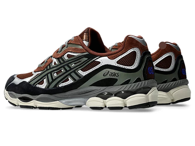 ASICS GEL-NYC BRUN ROUGEATRE/NOIR